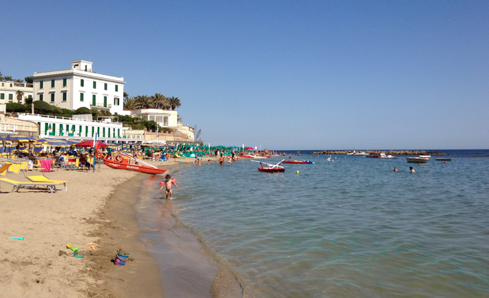 Santa Marinella beach