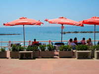 Santa Marinella umbrellas