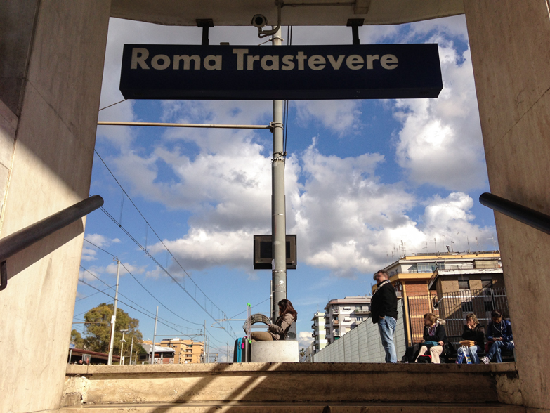 Trastevere Railway Station