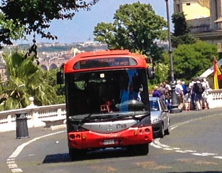 Janiculum hill bus