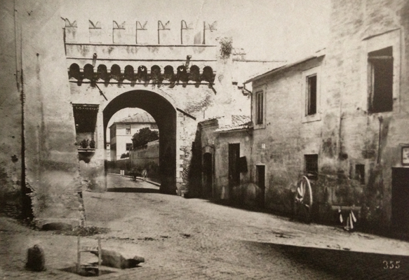 Porta Settimiana old picture 