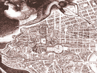 Trastevere ancient map