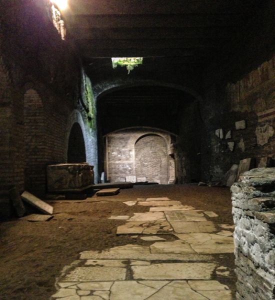 San Crisogono crypt