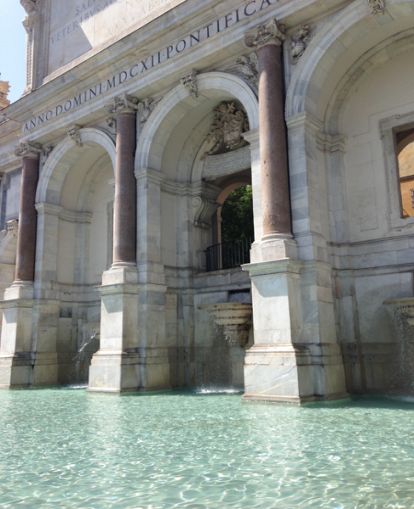 Janiculum Hill fountain